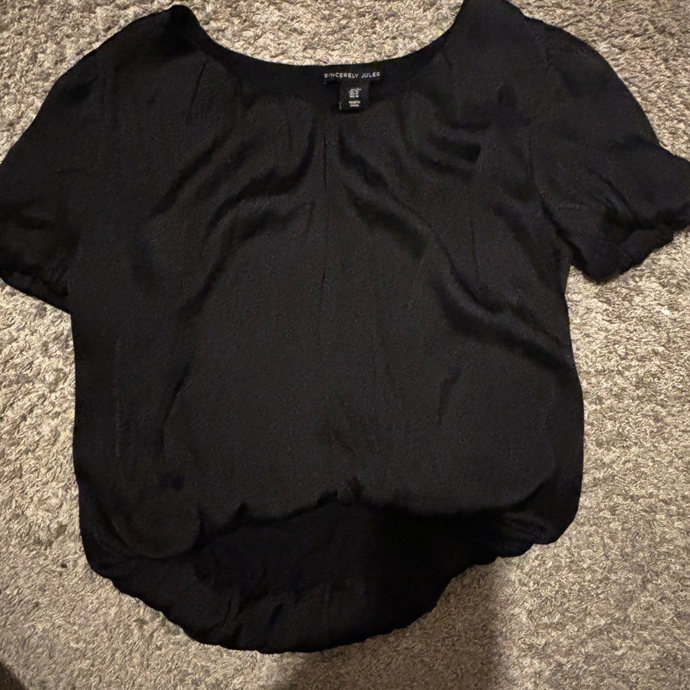 Express Black Women's Top